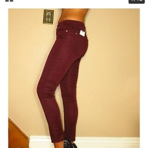 Seven7 High rise skinny